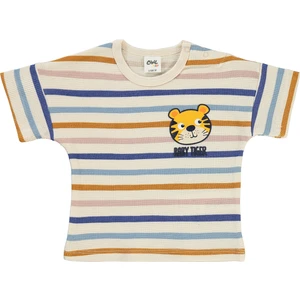 Civil Baby Erkek Bebek Tişört 6-18 Ay Fil Dişi