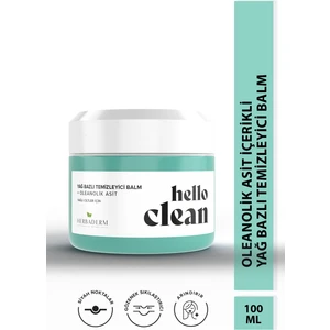 Hello Clean Yağ Bazlı Temizleyici Balm + Oleanolik Asit 100 Ml