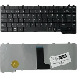 Toshiba ile Uyumlu NSK-TM0SQ 1, NSK-TM0SV 0t, NSK-TM0SV 1, NSK-TM1GV 0t Notebook Klavye Siyah Tr