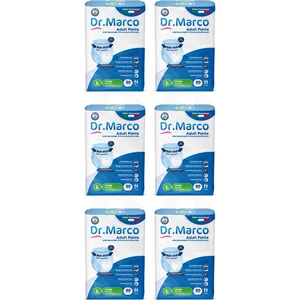 Dr Marco Emici Külot L Büyük Boy 100-150 cm 6 Paket 180 Adet