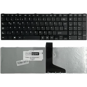 Toshiba ile Uyumlu Satellite L850-143, L850-14V, L850-154, L850-15J Klavye Çerçeveli Siyah Tr