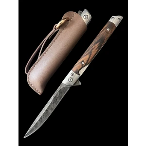 M390 Damascus Tanto Ağız Kılıflı 21 cm