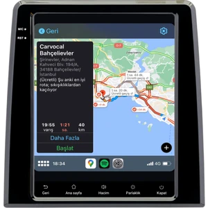 Renault Clio 5 (2020-2023) Android 14 Multimedya Carplay 10 Inch 6 GB Ram / 128 GB Hafıza CRV-4449XAT