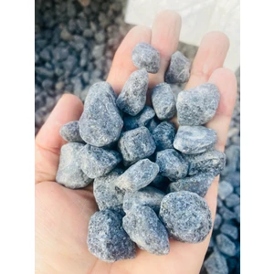 Bitki Kapında Bazalt 2-4 Cm, Siyah Saksı ve Bahçe Taşı, Dekoratif Teraryum Taşı, Akvaryum Çakıl Taşı, Süs Taşı