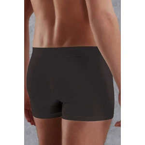 Füme Erkek Modal Torbalı Normal Paça Boxer