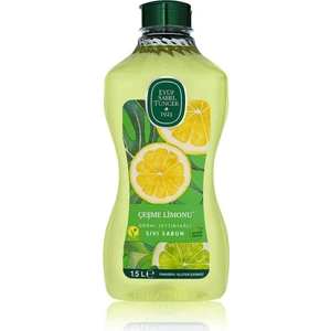 Eyüp Sabri Tuncer Çeşme Limonu Doğal Zeytinyağlı Sıvı Sabun 1.5 Lt