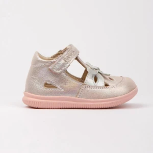 Merida Kız Bebek Pembe Deri Ilk Adım Ayakkabısı