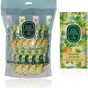 Hawaii Ananas Kolonyalı Mendil 150'li (Küçük Boy)