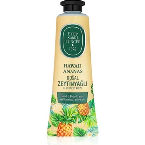 Eyüp Sabri Tuncer Hawaii Ananas Doğal Zeytinyağlı El Ve Vücut Kremi 50 Ml
