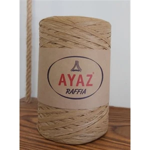 Doğal Rafya Kağıt İp Yumak - Natural Renk 002