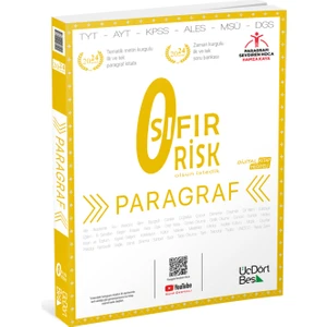 ÜçDörtBeş Yayınları 0 Risk Paragraf