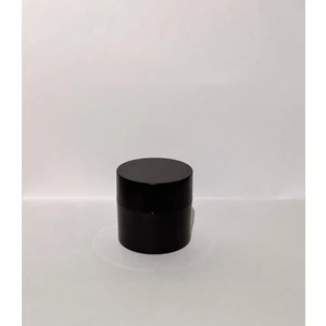 Zylan Ambalaj 30 ml Kahverengi Akrilik Krem Kutusu, Siyah Kapak, Kozmetik Kutu, Plastik Kutu, 50 Adet