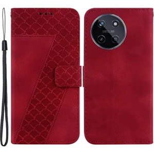 Realme 11 4g Deri 7 Şekilli Desen TeIefon Kılıfı (Yurt Dışından)