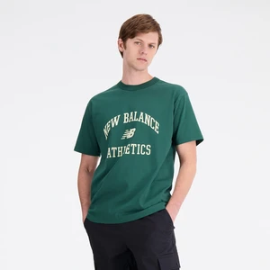 New Balance Lifestyle Erkek T-Shirt MNT1402-GRN Yeşil