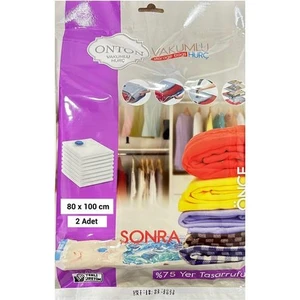 Vakum Poşeti 2'li Set 80X100