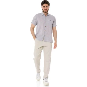 Kurular Tekstil Yakalı Kısakol Gömlek