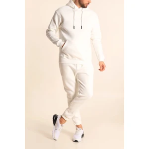 Erkek 3 Iplik Paçası Lastikli Jogger Eşofman Takımı