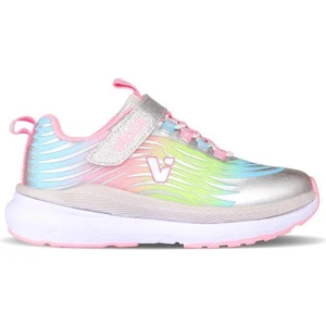 Maggie 346.F24Y.111 Kız Çocuk Işıklı Spor Ayakkabı Gümüş 30-35