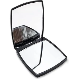 Katlanabilir Mini 5x Büyüteçli Makyaj Aynası - Taşınabilir Portatif El Aynası 6.5 x 6.5 cm
