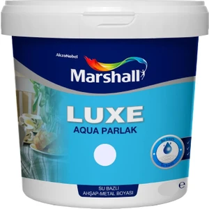 Luxe Aqua Parlak Genel Amaçlı Saf Akrilik Su Bazlı Boya 1L Vişne