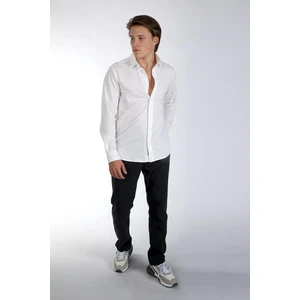 Lee Cooper Joles Erkek Örme Gömlek Beyaz