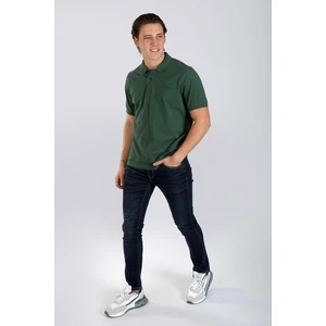 Lee Cooper Twıns 1 Erkek Pike Polo Yaka T-Shırt K. Yeşil