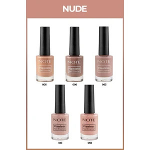 Note Cosmetics Nail Flawless 5'li Nude Oje Seti