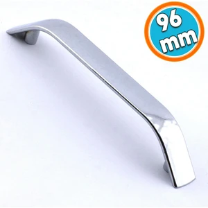 Mobilya Mutfak Dolabı Çekmece Dolap Kulpları Kapak Kulpu Kulbu Krom Renk 96 mm Metal Kulp