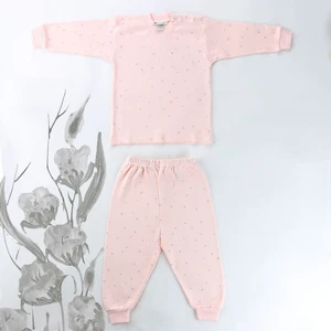 Sebi Bebe Mini Çiçekli Pijama Takımı 9127