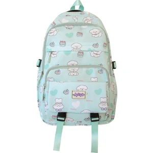 Moda Baskılı Öğrenci Okul Çantası/ortaokul Lise Büyük Kapasiteli Sırt Çantası/üniversite Sırt Çantası, DL016 (Yurt Dışından)