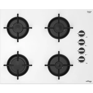 TAO6001WG Ankastre Gazlı Ocak 65 cm Beyaz Cam