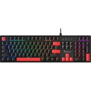 S510R Siyah, Q Türkçe Fn-Multimedya, Mekanik Rgb, Bmls, Ekstra 9 Adet Siyah Tuş Başlığı Gaming (Oyuncu) Klavye