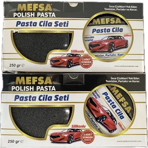 Pasta Cila Seti Çift Süngerli 250GR 2 Adet