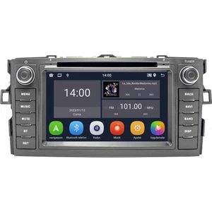 Toyota Auris (2007-2012) Android 13 Multimedya Carplay 8 Inch 4 GB Ram / 64 GB Hafıza CRV-4541XD
