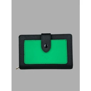 Ahıska Deri Bozuk Paralı Renkli Kadın Cüzdanı 60042