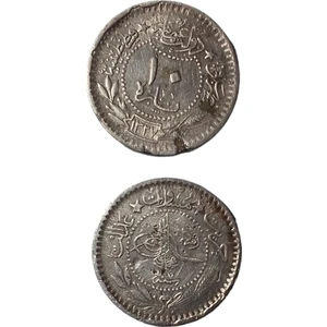 Yedi Otuz Sultan V. Mehmed Reşad 10 Para . Madeni Para. Eski Madeni Para.