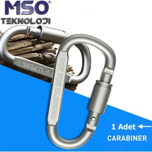 MSO Teknoloji Outdoor Kamping VIP Kalite Alüminyum Karabina