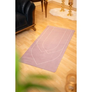 Doğal Kauçuk Diz Korumaya Yardımcı Katlanır Seccade 3mm Gül Kurusu