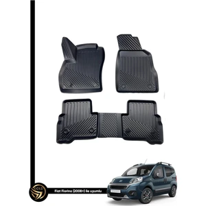 Fiat Fiorino 3D Havuzlu Paspas Yumuşak Loci