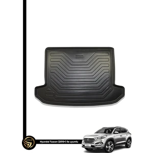 Hyundai Tucson 2015-2020 Birebir Uyumlu Kauçuk Yumuşak Clioe 3D Bagaj Havuzu