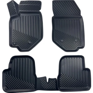 Black Gold Fiat Egea Cross 3D Uyumlu Havuzlu Paspas Kauçuk Deluxe