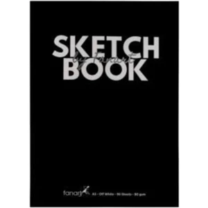 Academy Sketch Book Sert Kapak Eskiz Defteri 80GR A4 96 Yaprak