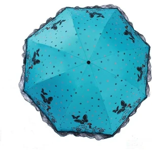 Kadın Uv Korumalı Şemsiye - Mavi (Yurt Dışından)