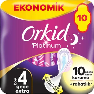 Platinum Gece Ekstra Hijyenik Ped 10 Adet Ekonomik Paket