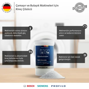 Çamaşır ve Bulaşık Makinesi Için Kireç Temizleyici