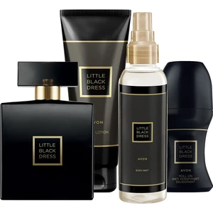 Little Black Dress Kadın Parfüm Losyon Rollon ve Vücut Spreyi Seti