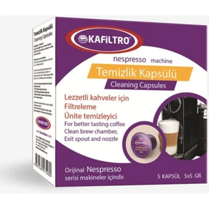 - Nespresso Kapsül Kahve Makinesi Temizleme Kapsülü | 5 adet