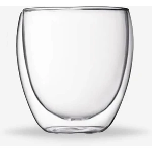 Çift Katmanlı Cam Kahve Bardağı | 250 ml