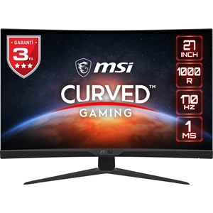 27" G272C 1920x1080 (FHD) CURVE 1000R VA 170HZ 1MS FREESYNC PREMIUM  GAMING MONITOR