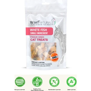 Warf Naturals Freeze Dried Kedi Ödül Maması - Alabalalık